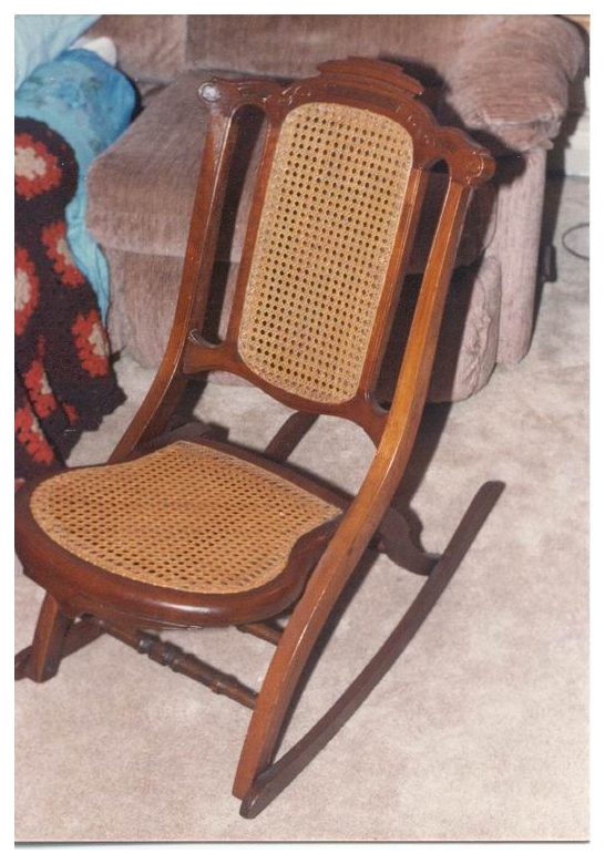 small folding rocking chair